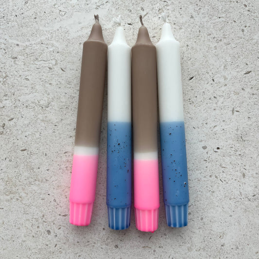 Spring Quartet No.6 | 4 бр. багрени свещи